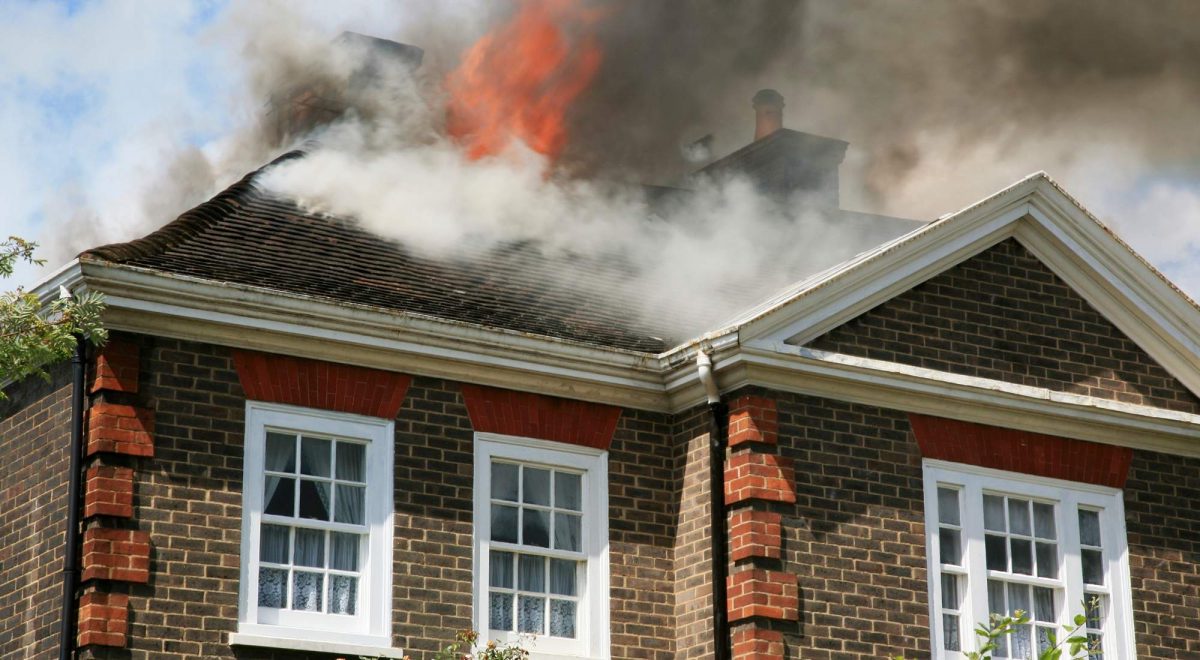 fire smoke removal from house